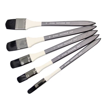 5pcs/Set High Quality mew nylon brush painting black row brush oil painting acrylic wall painting Hazel shape painting brush
5pcs/Set High Quality mew nylon brush painting black row brush oil painting acrylic wall painting Hazel shape painting brush