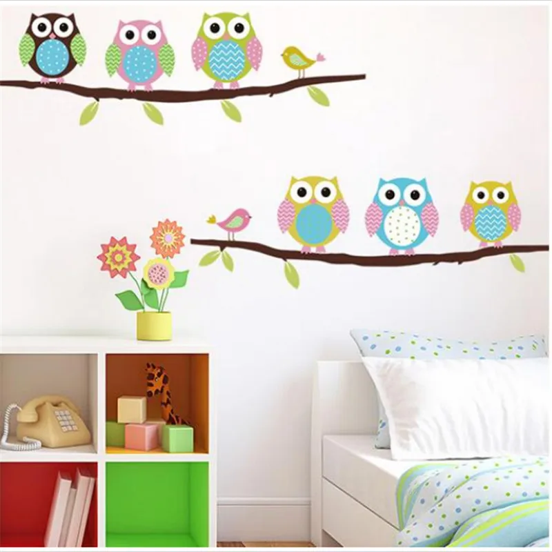 3Dlovely owls on tree plant wall stickers for kids rooms decorative adesivo de parede pvc wall decal hot sell cost price sticker
3Dlovely owls on tree plant wall stickers for kids rooms decorative adesivo de parede pvc wall decal hot sell cost price sticker
