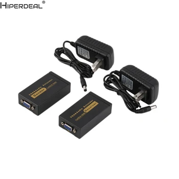 HIPERDEAL 1080P VGA Video Audio Extender Single Sender Receiver Over RJ45 CAT5e/6 100M Oct30
HIPERDEAL 1080P VGA Video Audio Extender Single Sender Receiver Over RJ45 CAT5e/6 100M Oct30