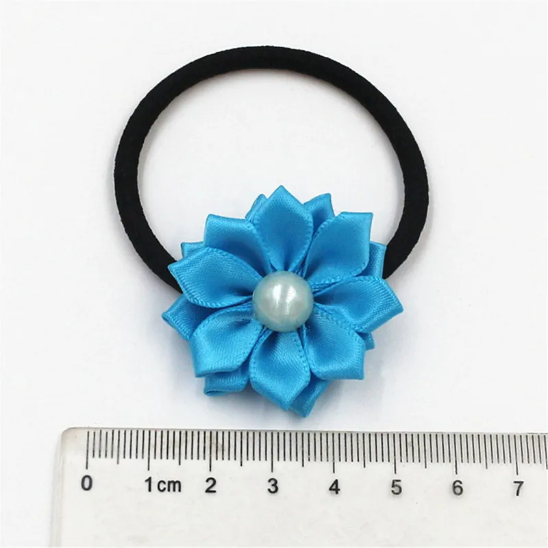 1pcs Hot Sale 2018 New Cute Pearl flower Elastics Hair Holders Bands Fashion Candy Rubber Bands Headwear Girl Hair Accessories 1pcs Hot Sale 2018 New Cute Pearl flower Elastics Hair Holders Bands Fashion Candy Rubber Bands Headwear Girl Hair Accessories