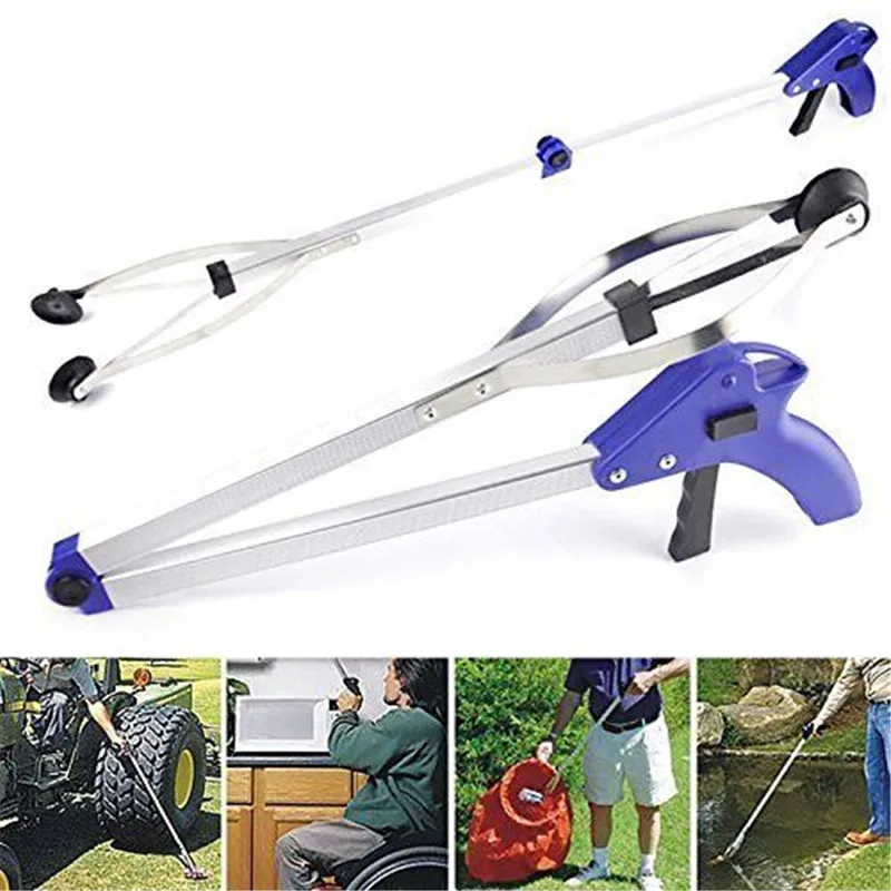82cm Foldable Garbage Pick Up Tool Grabber Reacher Stick Reaching Grab Extend Reach
82cm Foldable Garbage Pick Up Tool Grabber Reacher Stick Reaching Grab Extend Reach