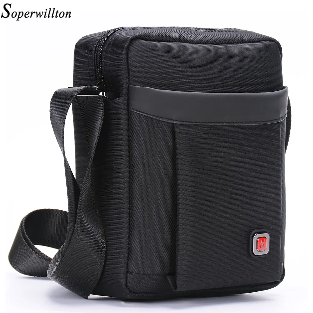 Soperwillton Brand 2019 Men's Bag Casual Shoulder Bag Crossbody Messenger Black Male Oxford Men Male Bag #1060
Soperwillton Brand 2019 Men's Bag Casual Shoulder Bag Crossbody Messenger Black Male Oxford Men Male Bag #1060