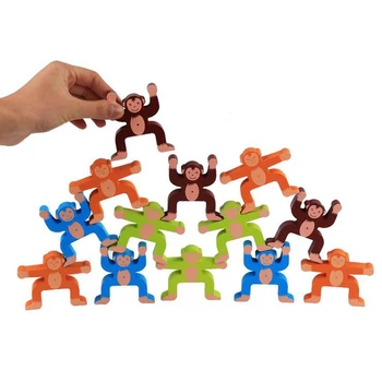 DOLLRYGA Wooden Building Block Cartoon Monkey Blocks Early Educational Toy for Children lote Animal Assembling Block Kids Craft
DOLLRYGA Wooden Building Block Cartoon Monkey Blocks Early Educational Toy for Children lote Animal Assembling Block Kids Craft