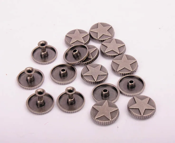 F12 Lot 30PCS Round Stars Studs Set Conchos Small Size 1.6CM Leather Handcraft Findings
F12 Lot 30PCS Round Stars Studs Set Conchos Small Size 1.6CM Leather Handcraft Findings