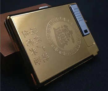 USB lighter cigarette case for 20 cigarettes pack
USB lighter cigarette case for 20 cigarettes pack