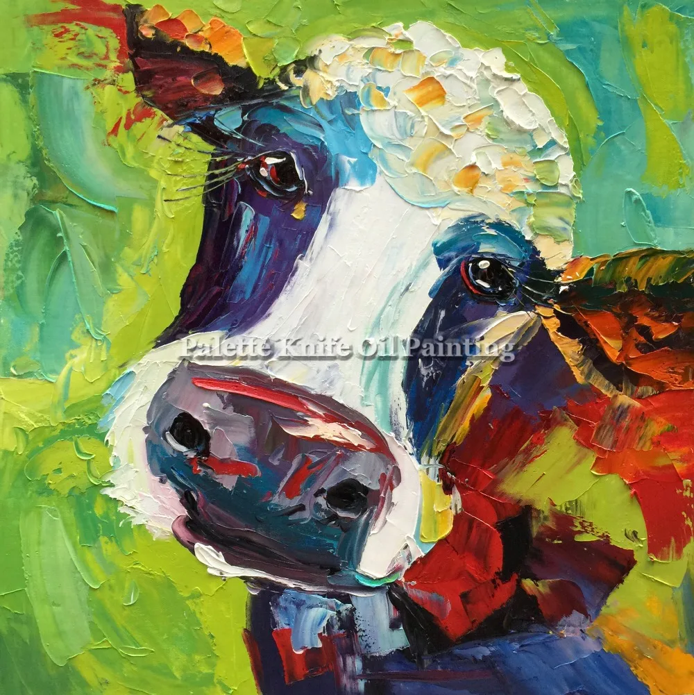 Canvas painting acrylic Painting Pop art Cow Wall art Pictures For Living Room home decor modern abstract animal caudros decor12
Canvas painting acrylic Painting Pop art Cow Wall art Pictures For Living Room home decor modern abstract animal caudros decor12