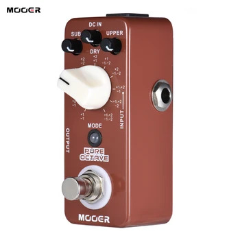 MOOER PURE OCTAVE Guitar Pedal Mini Octave Guitar Effect Pedal 11 Octave Modes True Bypass Full Metal Shell
MOOER PURE OCTAVE Guitar Pedal Mini Octave Guitar Effect Pedal 11 Octave Modes True Bypass Full Metal Shell