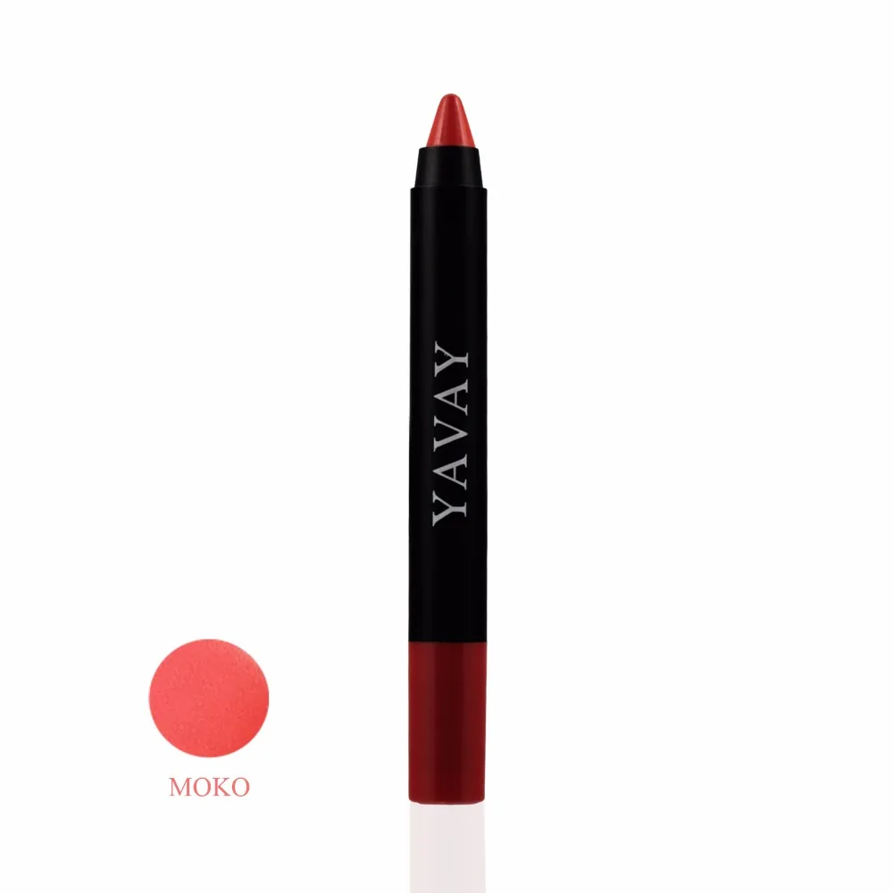 Original YAVAY MOKO long lasting Lip Liner Makeup Sexy Products Lipstick Lady Waterproof VELVET MATTE LIP PENCIL For Makeup
Original YAVAY MOKO long lasting Lip Liner Makeup Sexy Products Lipstick Lady Waterproof VELVET MATTE LIP PENCIL For Makeup