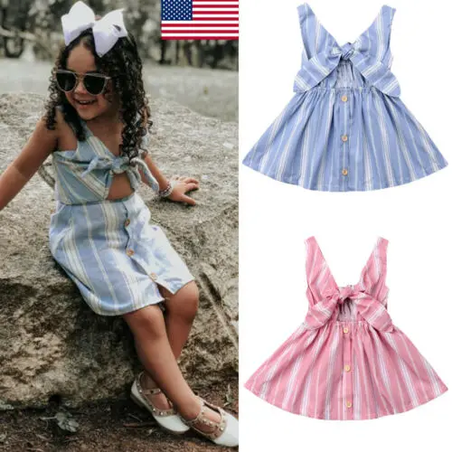 Summer Striped New Fashion Sleeveless Sexy Cute Toddler Kids Newborn Baby Girl Princess Dress Pageant Wedding Party Tutu Dress
Summer Striped New Fashion Sleeveless Sexy Cute Toddler Kids Newborn Baby Girl Princess Dress Pageant Wedding Party Tutu Dress