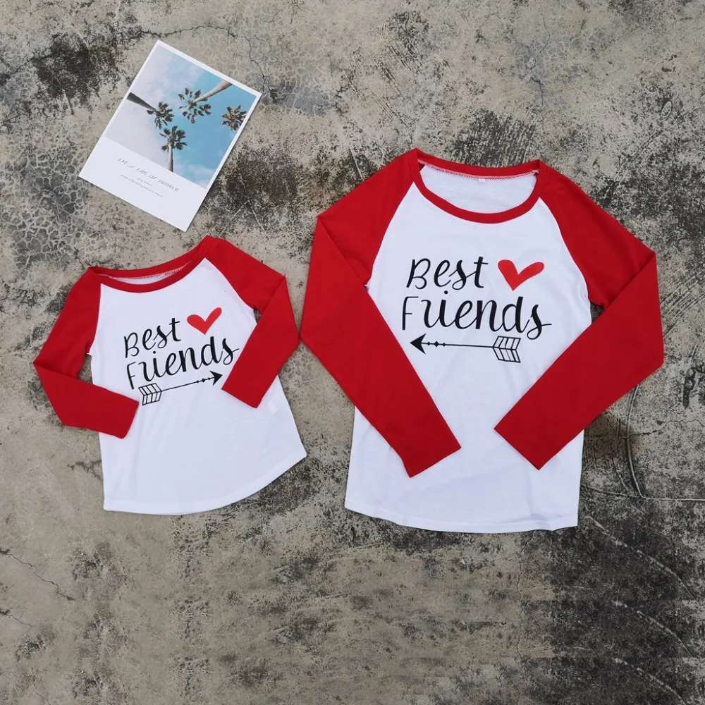 Full Sleeve Mother Daughter Dresses Family Look Mommy and Me Matching Clothes Outfits Mom Mum Son Tshirts Spring Autumn Clothing
Full Sleeve Mother Daughter Dresses Family Look Mommy and Me Matching Clothes Outfits Mom Mum Son Tshirts Spring Autumn Clothing