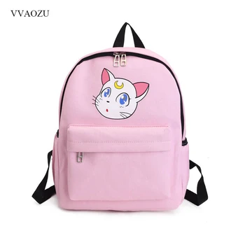 Sailor Moon Canvas School Bag Cat Luna Print Shoulder Bags Preppy Style Harajuku Backpack Rucksack Book Bag for Teenage Girls
Sailor Moon Canvas School Bag Cat Luna Print Shoulder Bags Preppy Style Harajuku Backpack Rucksack Book Bag for Teenage Girls