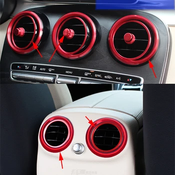 Front Rear Air Vent Outlet Ring Cover Trim For Mercedes Benz GLC Class X205 2016-2017 & C Class W205 2015-2017
Front Rear Air Vent Outlet Ring Cover Trim For Mercedes Benz GLC Class X205 2016-2017 & C Class W205 2015-2017