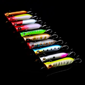 100pcs 8cm 11g hard top water popper fishing lures bass wobbler pike carp trout perch pehce fishing baits pesca fishing tackles
100pcs 8cm 11g hard top water popper fishing lures bass wobbler pike carp trout perch pehce fishing baits pesca fishing tackles