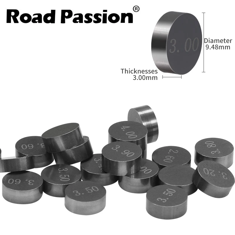 Road Passion 156pcs Motorcycle 9.48mm 9.48 mm Diameter Valve Shims For Suzuki LT-A750X LT-A750XP LT-A750XPZ LT-R450Z LT-Z400
Road Passion 156pcs Motorcycle 9.48mm 9.48 mm Diameter Valve Shims For Suzuki LT-A750X LT-A750XP LT-A750XPZ LT-R450Z LT-Z400