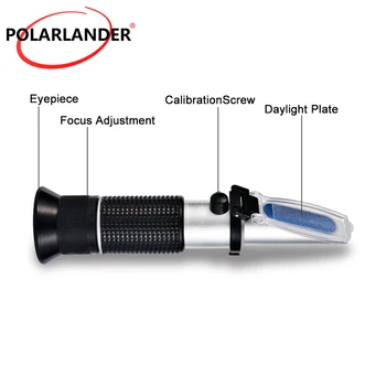 Urea Adblue Battery fluid Glass water tester meter ATC Tool Automotive antifreeze car refractometer
Urea Adblue Battery fluid Glass water tester meter ATC Tool Automotive antifreeze car refractometer