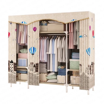 Cloth Wardrobe Steel Pipe Thicken Reinforced Double Cloth Simple Steel Frame Assembly Oxford Locker Hanging Wardrobe
Cloth Wardrobe Steel Pipe Thicken Reinforced Double Cloth Simple Steel Frame Assembly Oxford Locker Hanging Wardrobe