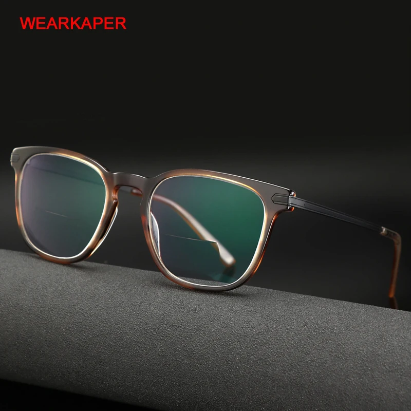 WEARKAPER Vintage Acetate Sun Transition Photochromic Read Glasses Quality Silicone leg Reader Reading Glasses Women Men 1-3.5
WEARKAPER Vintage Acetate Sun Transition Photochromic Read Glasses Quality Silicone leg Reader Reading Glasses Women Men 1-3.5