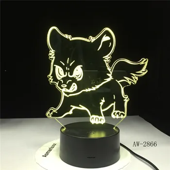 Angry Dog Cute Usb Night Lights Home Decor Bedside Kids Gifts Desk Lamp 3D Led Luminous Novelty 7 Colors Changing AW-2866
Angry Dog Cute Usb Night Lights Home Decor Bedside Kids Gifts Desk Lamp 3D Led Luminous Novelty 7 Colors Changing AW-2866