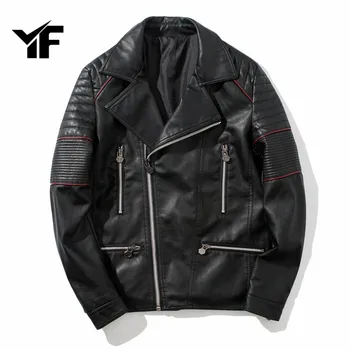 YF Brand PU Leather Jacket Men Winter And Autumn New Fashion Coat Zipper Outerwear Jacket New 2018 Coat
YF Brand PU Leather Jacket Men Winter And Autumn New Fashion Coat Zipper Outerwear Jacket New 2018 Coat
