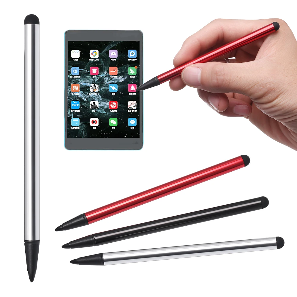 Universal For iPhone iPad 2 in 1 Dual-end Tablet Pen For iPad Touch Screen Pen Stylus
Universal For iPhone iPad 2 in 1 Dual-end Tablet Pen For iPad Touch Screen Pen Stylus
