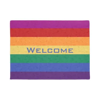 Rainbow Stripes and Abstract Pattern Doormat Home Decoration Entry Non-slip Door Mat Rubber Washable Floor Home Rug Carpet
Rainbow Stripes and Abstract Pattern Doormat Home Decoration Entry Non-slip Door Mat Rubber Washable Floor Home Rug Carpet