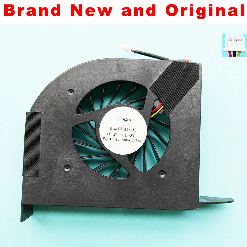 New original CPU cooling fan for HP DV6-2000 dv6-2100 laptop cpu fan cooler 579158-00 600868-001 Kipo05541R1S DC 5V 1.75W
New original CPU cooling fan for HP DV6-2000 dv6-2100 laptop cpu fan cooler 579158-00 600868-001 Kipo05541R1S DC 5V 1.75W