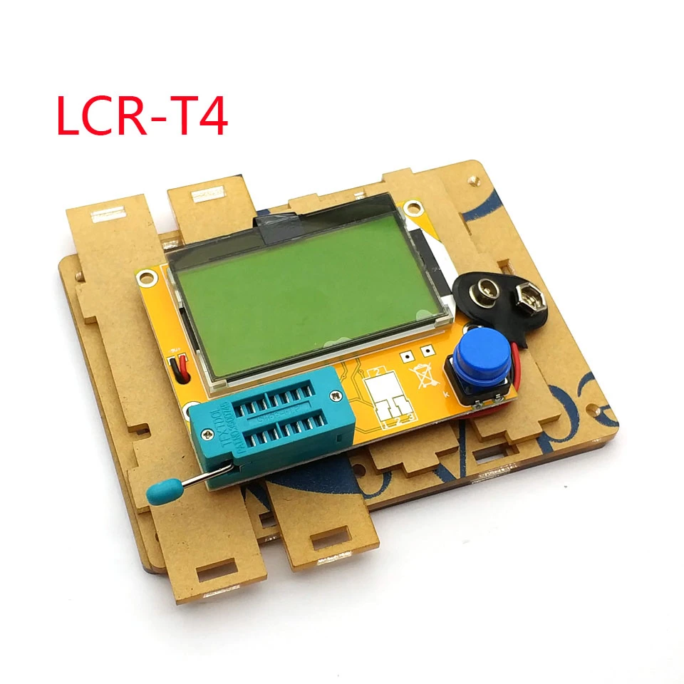 LCR-T4 Mega328 M328 Multimetr Transistor Tester ESR Meter Diode Triode Capacitance ESR Meter MOS PNP NPN LCR+CASE (not Battery)
LCR-T4 Mega328 M328 Multimetr Transistor Tester ESR Meter Diode Triode Capacitance ESR Meter MOS PNP NPN LCR+CASE (not Battery)