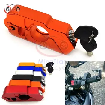 Universal Motorcycle Handlebar Locks Aluminium CNC Motorbike Handle Theft Protection Locker Brake Throttle Grip Security Lock
Universal Motorcycle Handlebar Locks Aluminium CNC Motorbike Handle Theft Protection Locker Brake Throttle Grip Security Lock