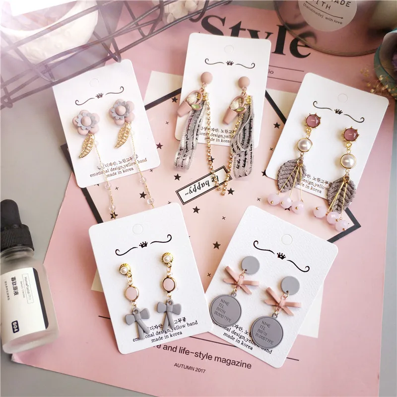 Korea Handmade Cute Cartoon Bowknot Flower Leaf Women Drop Earrings Bangle Earrings Fashion Jewelry Accessories-JQDPER098D5
Korea Handmade Cute Cartoon Bowknot Flower Leaf Women Drop Earrings Bangle Earrings Fashion Jewelry Accessories-JQDPER098D5