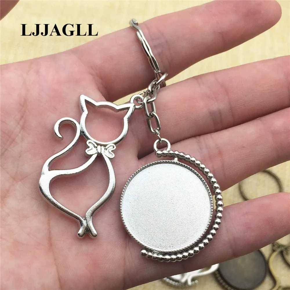 Alloy Key Chains 3pcs Hollow Bowknot Big Cat Charm Animal 25mm Rotatable Cabochon DIY Jewekry Making Floating locket AYSQ227
Alloy Key Chains 3pcs Hollow Bowknot Big Cat Charm Animal 25mm Rotatable Cabochon DIY Jewekry Making Floating locket AYSQ227