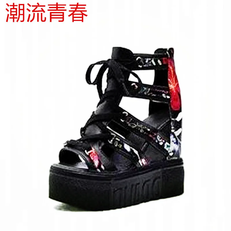 2019 Woman Sandals Summer New Fashion Platform Sandals Wedges Thick Bottom Casual Women Shoes High Heels Sandalias
2019 Woman Sandals Summer New Fashion Platform Sandals Wedges Thick Bottom Casual Women Shoes High Heels Sandalias