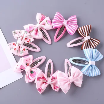 idecherry 8 Pcs Baby Hair Clips Striped Bowknot Children Hairgrips Headwear Fashion Baby Hair Accessories Girls Hairpins
idecherry 8 Pcs Baby Hair Clips Striped Bowknot Children Hairgrips Headwear Fashion Baby Hair Accessories Girls Hairpins