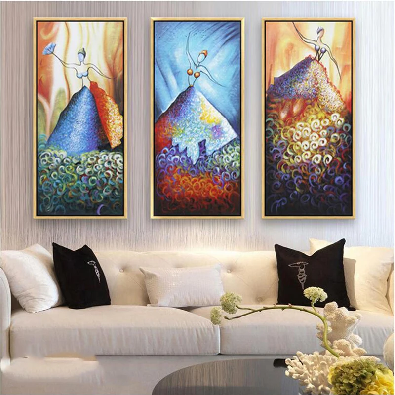 High Quality Hand Painted Abstract Group Dancer Oil Painting On Canvas 3 Panels Ballet Dancer Oil Paint For Decoration paintings
High Quality Hand Painted Abstract Group Dancer Oil Painting On Canvas 3 Panels Ballet Dancer Oil Paint For Decoration paintings