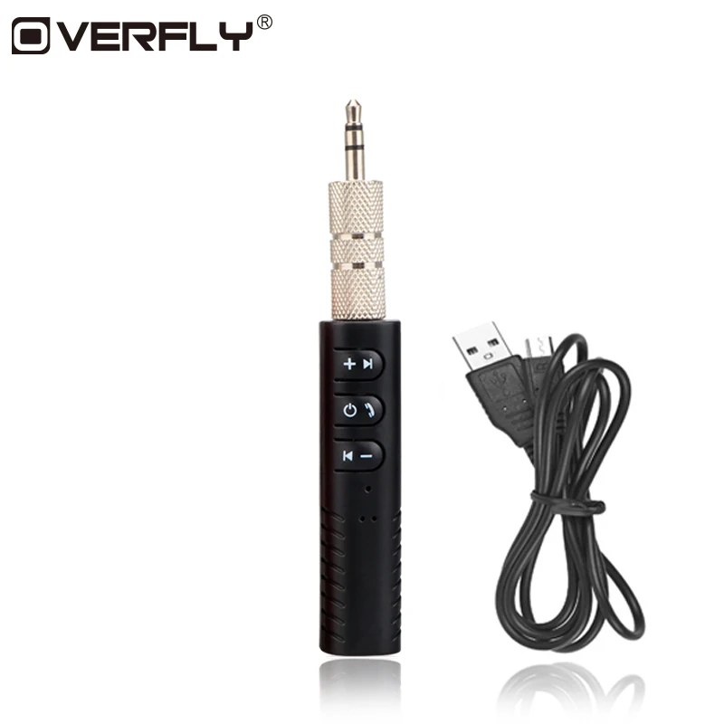 Overfly 3.5mm Wireless Bluetooth Receiver Car Handfree Streaming A2DP Wireless Auto AUX Audio Adapter With Mic For Car Stereos
Overfly 3.5mm Wireless Bluetooth Receiver Car Handfree Streaming A2DP Wireless Auto AUX Audio Adapter With Mic For Car Stereos