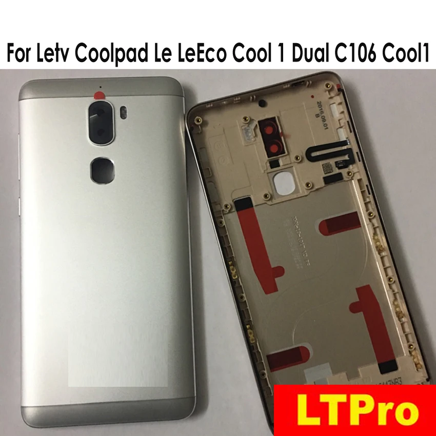 LTPro 100% Good Quality New Back Cover Battery Door Housing Case for Letv Coolpad Le LeEco Cool 1 Dual C106 Cell Phone Parts
LTPro 100% Good Quality New Back Cover Battery Door Housing Case for Letv Coolpad Le LeEco Cool 1 Dual C106 Cell Phone Parts
