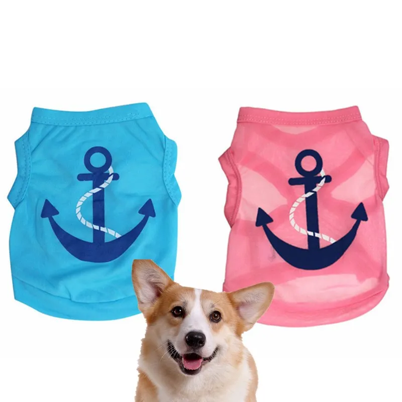 Pet dog clothes For Small Pet Dog Cat Puppy Pet Polyster Vest Apparel Lovers Couple Dog Anchor Style Design Summer Clothes 0.3
Pet dog clothes For Small Pet Dog Cat Puppy Pet Polyster Vest Apparel Lovers Couple Dog Anchor Style Design Summer Clothes 0.3