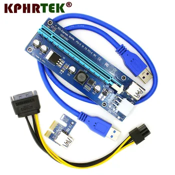 USB 3.0 PCI-E VER006C Express 1x To 16x Extender Riser Card Adapter Power Cable
USB 3.0 PCI-E VER006C Express 1x To 16x Extender Riser Card Adapter Power Cable