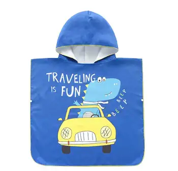 Quick Drying Children Swimsuit Kids Cartoon Car Hooded Cloak Baby Swimming Bathrobe For Outdoors Beach Towel
Quick Drying Children Swimsuit Kids Cartoon Car Hooded Cloak Baby Swimming Bathrobe For Outdoors Beach Towel