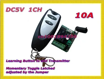 DC5V Wireless Remote Controller Transceiver Wireless ON OFF Switch Mini M4/T4/L4 adjusted add controller freely 42*22*16mm
DC5V Wireless Remote Controller Transceiver Wireless ON OFF Switch Mini M4/T4/L4 adjusted add controller freely 42*22*16mm