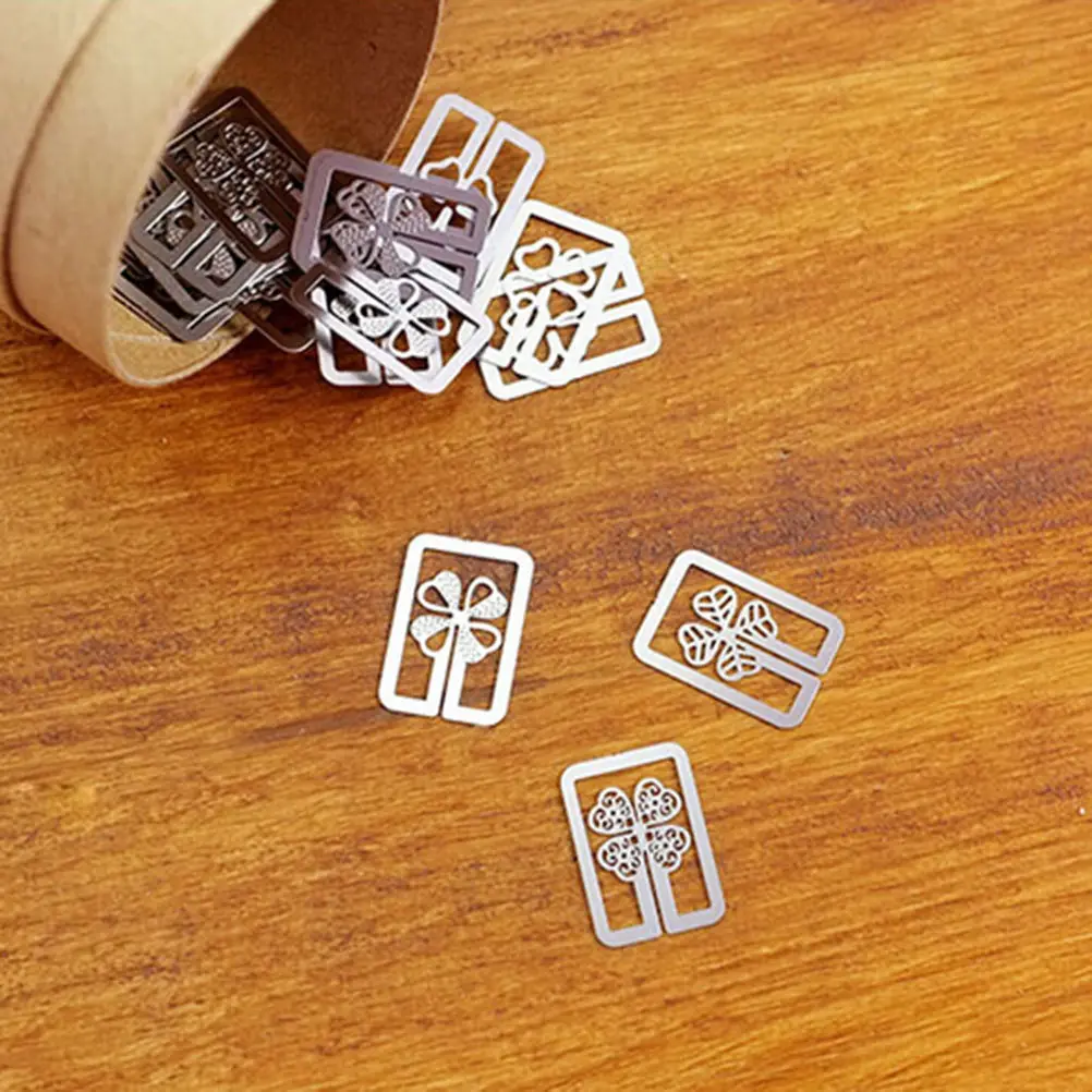 Mini Kawaii Metal Bookmark Clips Cartoon Sliver Plated Bookmarks 20PCS Stationery Book Line Marker School Reading Accessories
Mini Kawaii Metal Bookmark Clips Cartoon Sliver Plated Bookmarks 20PCS Stationery Book Line Marker School Reading Accessories