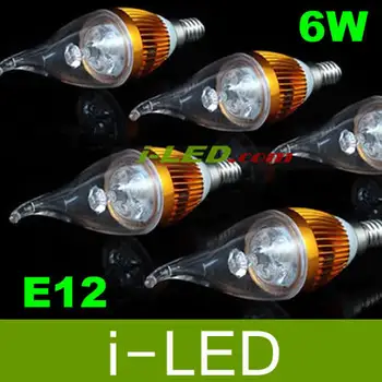 E12 E27 E14 6W 600lm Led Candle Light Bulb Lamps warm white / white 3000K input 110v 220v + CE&ROHS +CREE Chip 
E12 E27 E14 6W 600lm Led Candle Light Bulb Lamps warm white / white 3000K input 110v 220v + CE&ROHS +CREE Chip