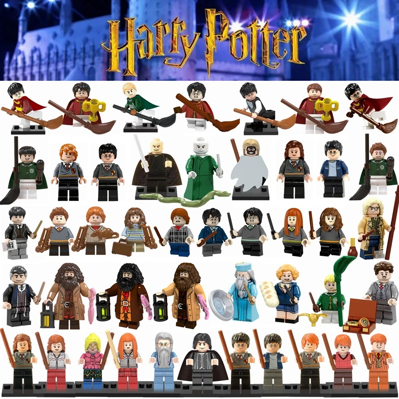 Legoingly Hermione Ron Severus Snape Lord Voldemort Building Block Toys for Children Legoing Figures Compatible Legoings
Legoingly Hermione Ron Severus Snape Lord Voldemort Building Block Toys for Children Legoing Figures Compatible Legoings