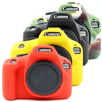 Rubber Silicon Protective Case Body Cover Soft camera bag for Canon EOS 3000D 4000D Rebel T100 DSLR Protector Frame Skin case
Rubber Silicon Protective Case Body Cover Soft camera bag for Canon EOS 3000D 4000D Rebel T100 DSLR Protector Frame Skin case