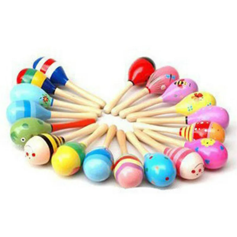 Baby Rattle Toys Musical Instrument Sand Hammer Toy Kids Sound Music Wooden Hammer Handle Baby Wooden Toy Toys for Childrenbrob
Baby Rattle Toys Musical Instrument Sand Hammer Toy Kids Sound Music Wooden Hammer Handle Baby Wooden Toy Toys for Childrenbrob