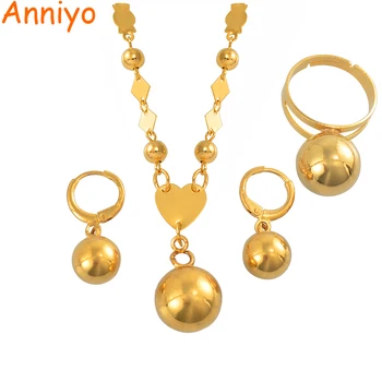 Anniyo Micronesia Jewelry sets Beads Ball Pendant Necklace Earrings Ring Round Bead Chain Marshall Jewellery Gifts #155506S
Anniyo Micronesia Jewelry sets Beads Ball Pendant Necklace Earrings Ring Round Bead Chain Marshall Jewellery Gifts #155506S