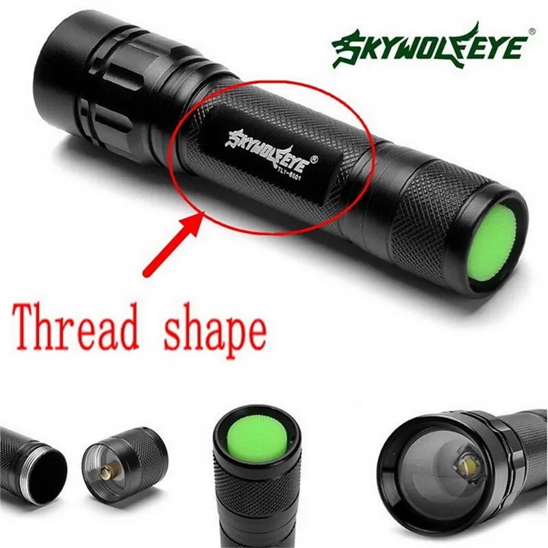 Black XM-L T6 3000 Lumens 3 Modes Led Torch Zoomable LED Flashlight Aluminum Alloy Torch Light For 18650 Rechargeable Battery
Black XM-L T6 3000 Lumens 3 Modes Led Torch Zoomable LED Flashlight Aluminum Alloy Torch Light For 18650 Rechargeable Battery