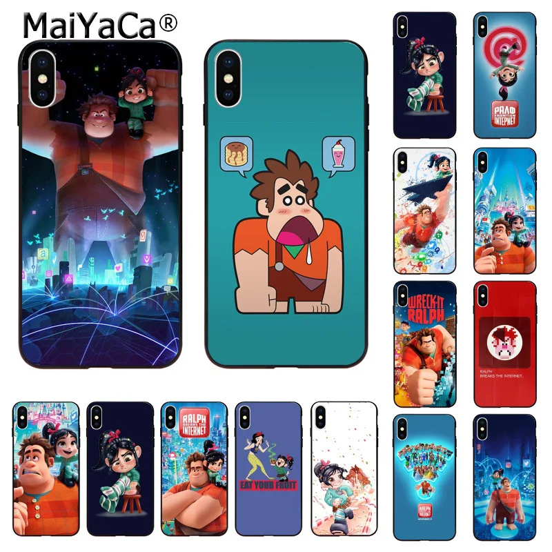 MaiYaCa Ralph Breaks the Internet Wreck It Ralph 2 Novelty Fundas Phone Case for iphone 11 pro 8 7 66S Plus X XS MAX 5S SE XR
MaiYaCa Ralph Breaks the Internet Wreck It Ralph 2 Novelty Fundas Phone Case for iphone 11 pro 8 7 66S Plus X XS MAX 5S SE XR
