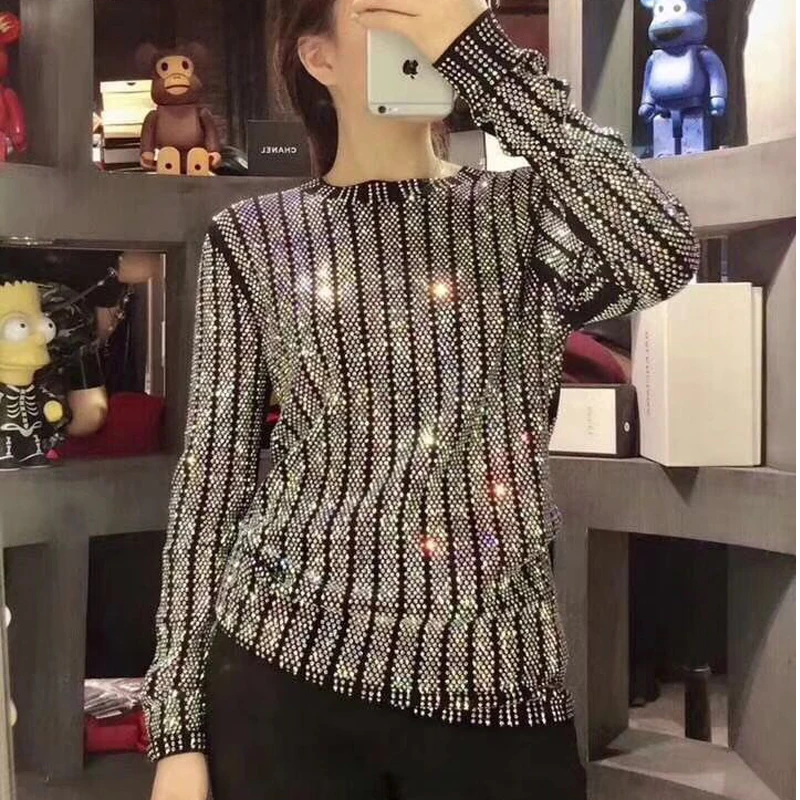 Высокое качество новейшая мода 2018 дизайнерский свитер женский длинный рукав