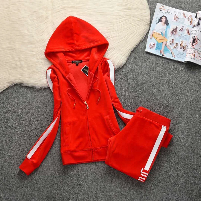 Fashion Casual Velvet Fabric Women Tracksuits Velour Suit Hoodies Tops and Sweat Pants Set S-XL
Fashion Casual Velvet Fabric Women Tracksuits Velour Suit Hoodies Tops and Sweat Pants Set S-XL