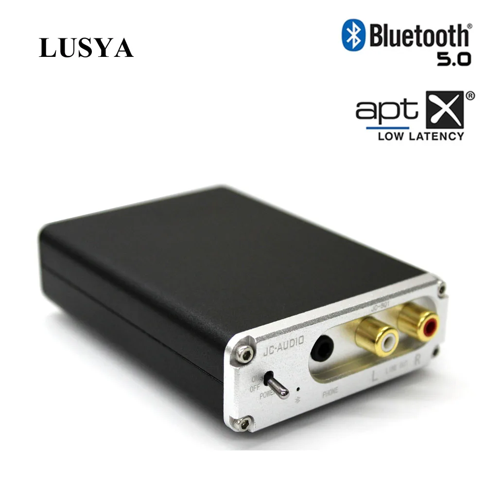 

Lusya CSR8670 Bluetooth 5.0 Receiver ES9023 DAC OPA2604 op Fiber coaxial analog output 24bit 192K T0529